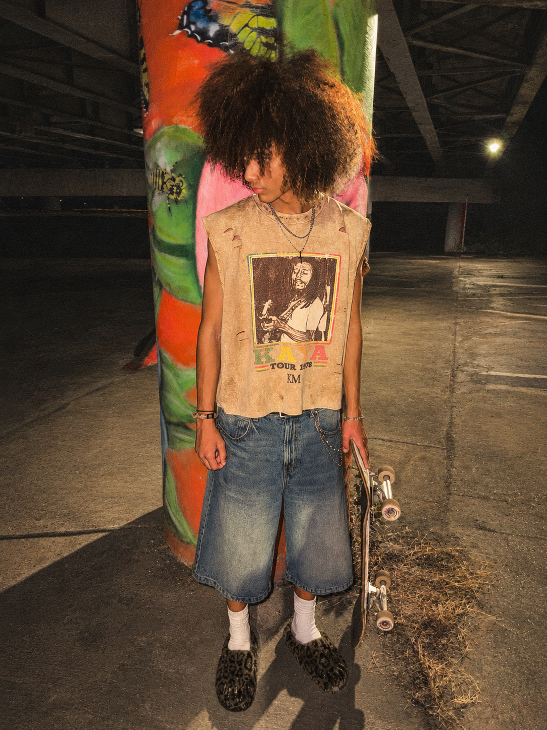 Kaya Tour Vintage Sleeveless Tee