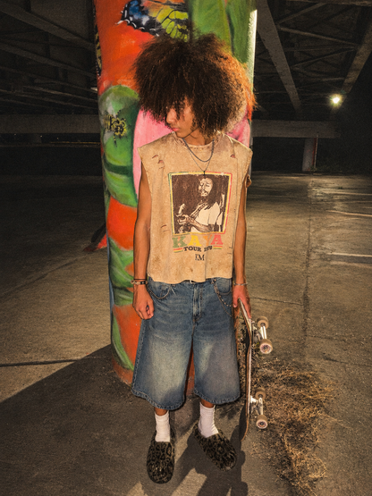 Kaya Tour Vintage Sleeveless Tee