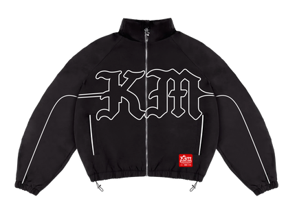 KM Cross Black Tracksuit Jacket