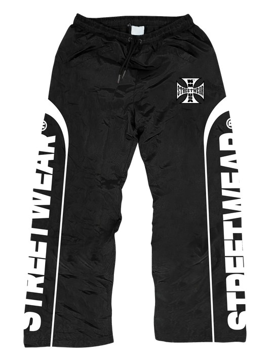 KM Cross Black Tracksuit Pants