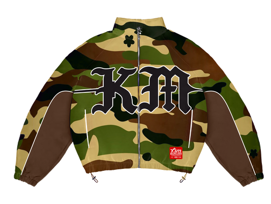 KM Cross Camo Tracksuit Jacket