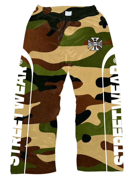 KM Cross Camo Tracksuit Pants