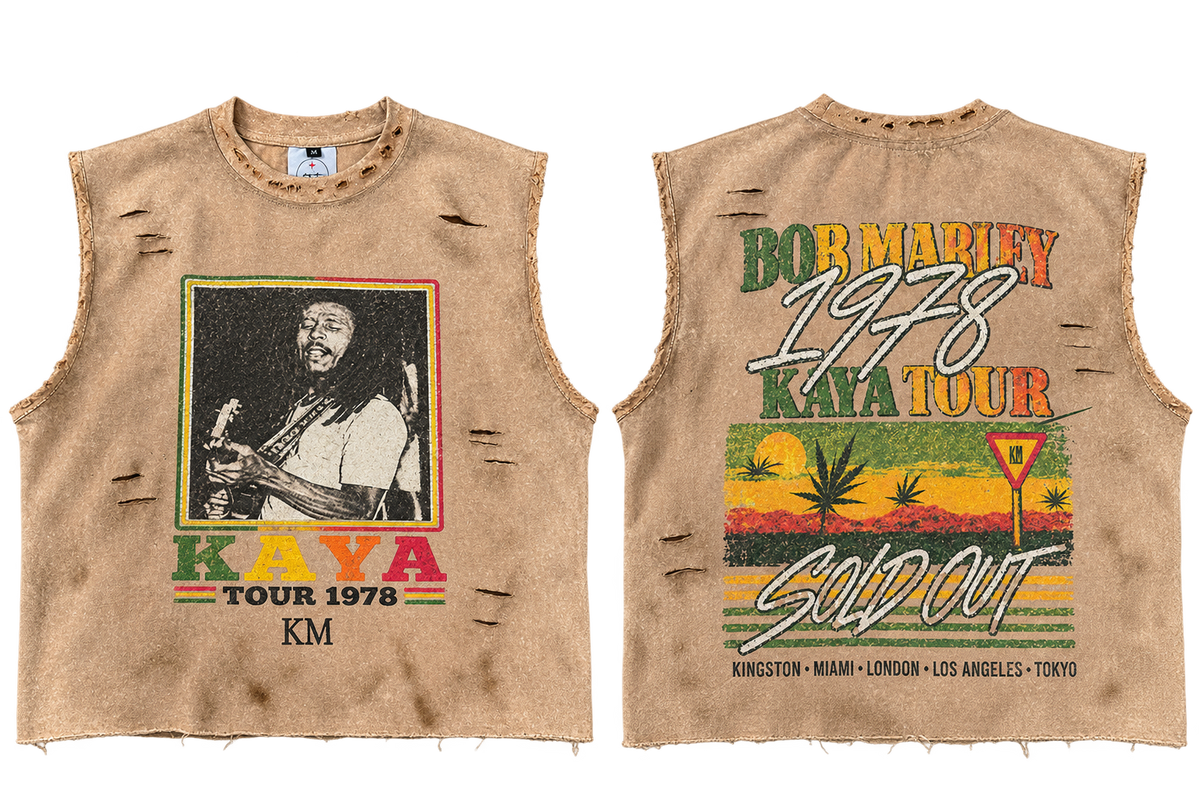 Kaya Tour Vintage Sleeveless Tee