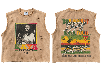Kaya Tour Vintage Sleeveless Tee