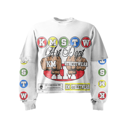 White KM First Long Sleeve