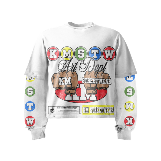 White KM First Long Sleeve